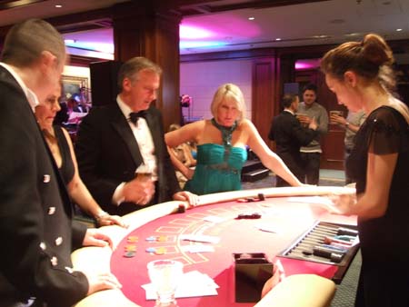Along with blackjack, roulette is the most popular choice for most weddings
